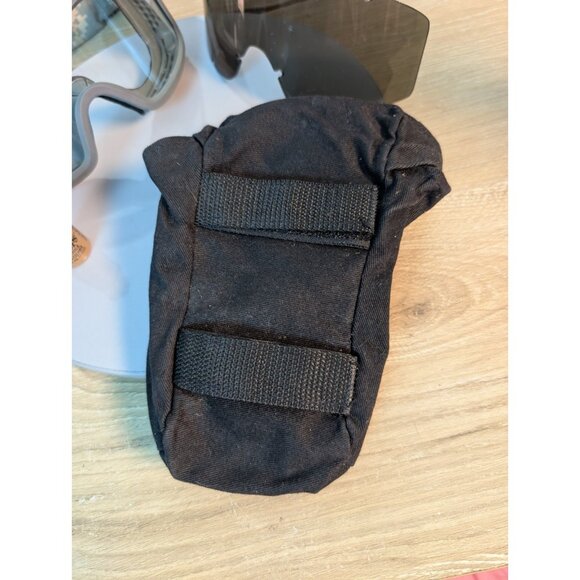 USGI ESS Profile NVG Tan Goggles w/ Clear & Dark Lens & Carrying Case Op Drops - Picture 6 of 6